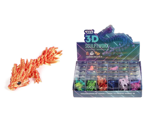 The BEE 3D structure 15cm - Dragon