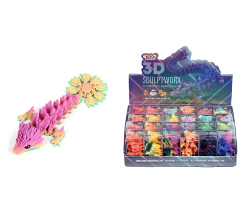 The BEE 3D structure 13.5cm - Dragon