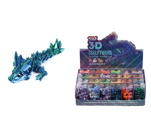 The BEE 3D structure 11cm - Dragon