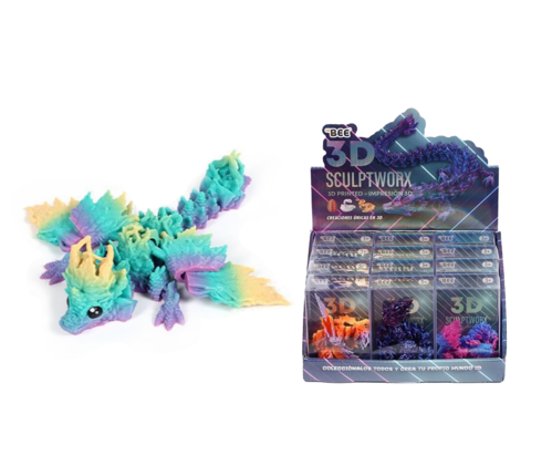 The BEE 3D structure 11cm - Dragon