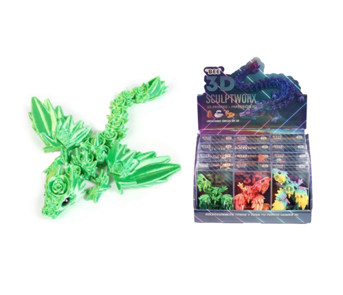 The BEE 3D structure 15cm - Dragon