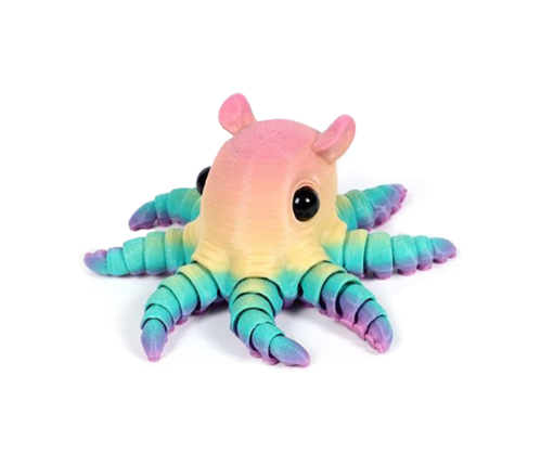 The BEE 3D structure 17*8cm - sea ​​animal