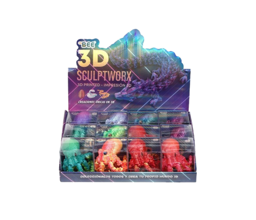 The BEE 3D structure 27cm - sea ​​animal