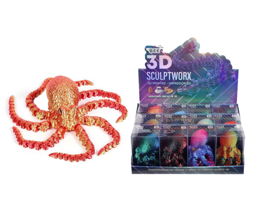 The BEE 3D structure 40cm - sea ​​animal