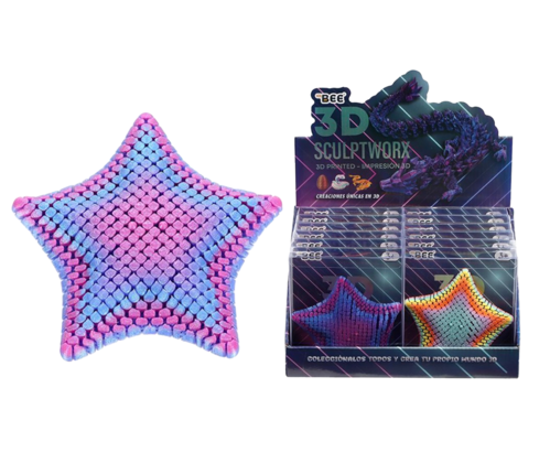 The BEE 3D structure 13cm - starfish