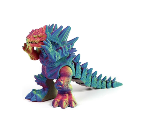 The BEE 3D structure 12*7cm - dinosaur