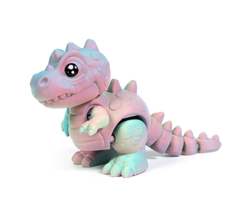 The BEE 3D structure 14*7cm - Cute Dinosaur