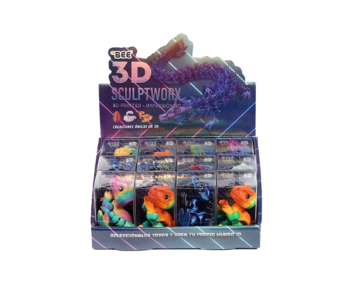 The BEE 3D structure 140*5cm - Cute Dinosaur