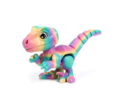 The BEE 3D structure 21*9cm - Cute Dinosaur
