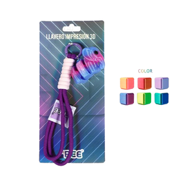 3D Printed keychain elephant 25cm