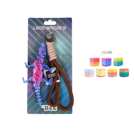 3D Printed keychain Estegosauro 25cm