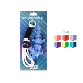 3D Printed keychain axolotl 25cm