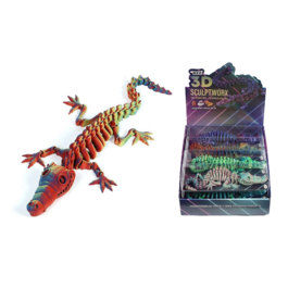 3D Printed 31cm - alligator skeleton