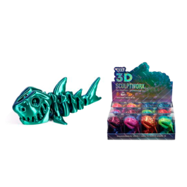 3D Printed 21cm shark