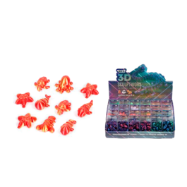 3D Printed with 10pcs Animals