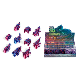 3D Printed with 10pcs Animals