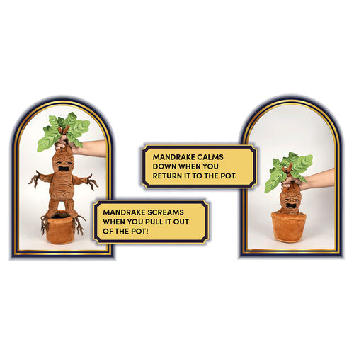 HARRY POTTER MANDRAKE WITH SOUND 25cm