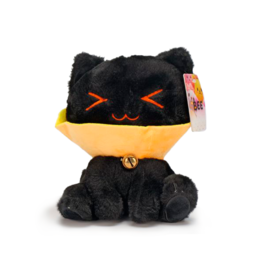 BEE Plush black cat 24cm
