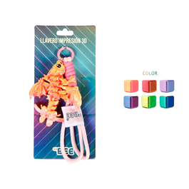 3D Printed keychain dragon 25cm