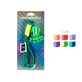 3D Printed keychain Optopus 25cm