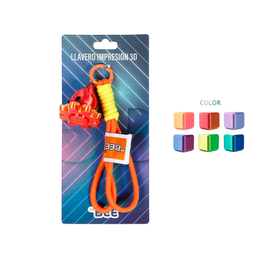 3D Printed keychain Optopus 25cm