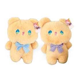 BEE Plush Sparkly Bow Tie Bear 20-25cm