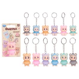 3D ONIKUMA K/C 12 ASST keychain (FLOCKED)