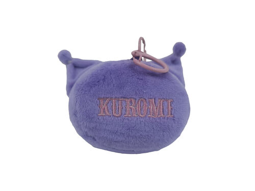 Sanrio Kuromi Plush Keychain 10cm