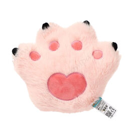 Rose cat paw print cushion 23x23 cm