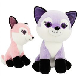 Colorful Fox Plush Toy 42cm