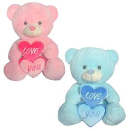 Assorted Bear Hearts 35 cm