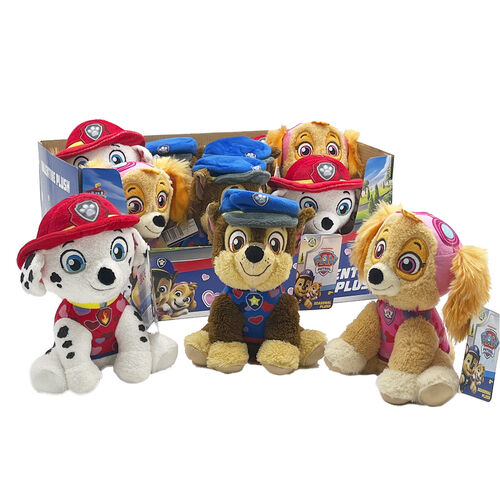 Paw Patrol Plush sitting Super Soft 3 assorted 16,5cm in display (12)