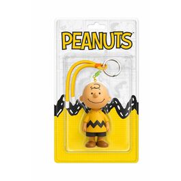 SNOOPY PVC CHARLIE BROWN KEYCHAIN ​​8 CM