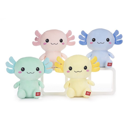 Kawaii Kuties Pluche Axoloti 4 assorti 24cm