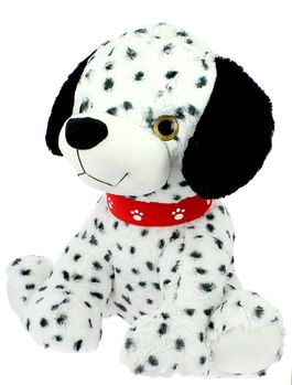 DALMATA DOG FOOTPRINT NECKLACE 18CM