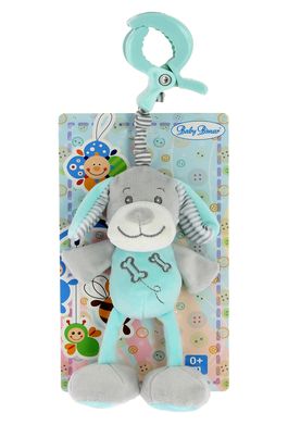 Green Dog hanger Sound+Rattle