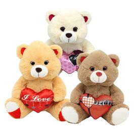 SAN VALENTIN TEDDY BEAR 28 CM (ASSORTMENT)