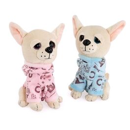 Dog Chiuaua Eyes Crystal 28cm