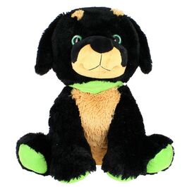 P. SIT ROTWALIER WITH CRISTAL EYES 48CM SCARF