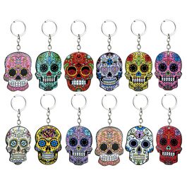 Mexican Skull keychain 12Mod