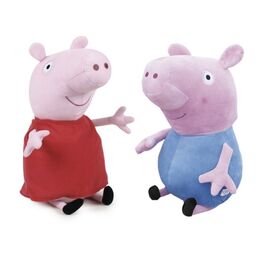 Peppa Pig & George 50cm