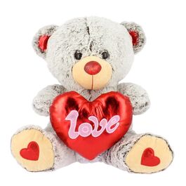 Glossy Love Gray Bears 25CM