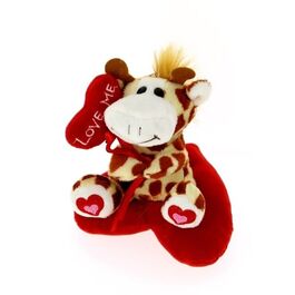 Balloon Giraffe + Heart 12CM