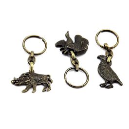 Assorted Metal Hunting Keychaing