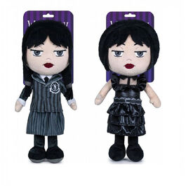 Wednesday Rag Doll 32cm 2Mod ASST - Backing Card