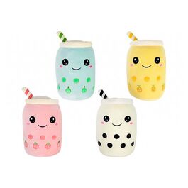 BOBA BUBBLE TEA PLUSH CHARACTER 25CM 4 COLOURS