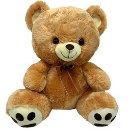 Brown Bear with Bow 40cm