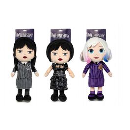 Wednesday Rag Doll 32cm 3Mod ASST - Backing Card