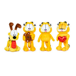 GRUPO MOYA Portachiavi Peluche Di Garfield – Morbido Portachiavi Arancione, 10 Cm, Ufficiale