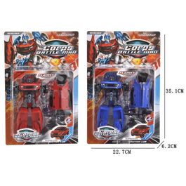 Transformers Car 2 Mod Assorted Blue/Red 15cm